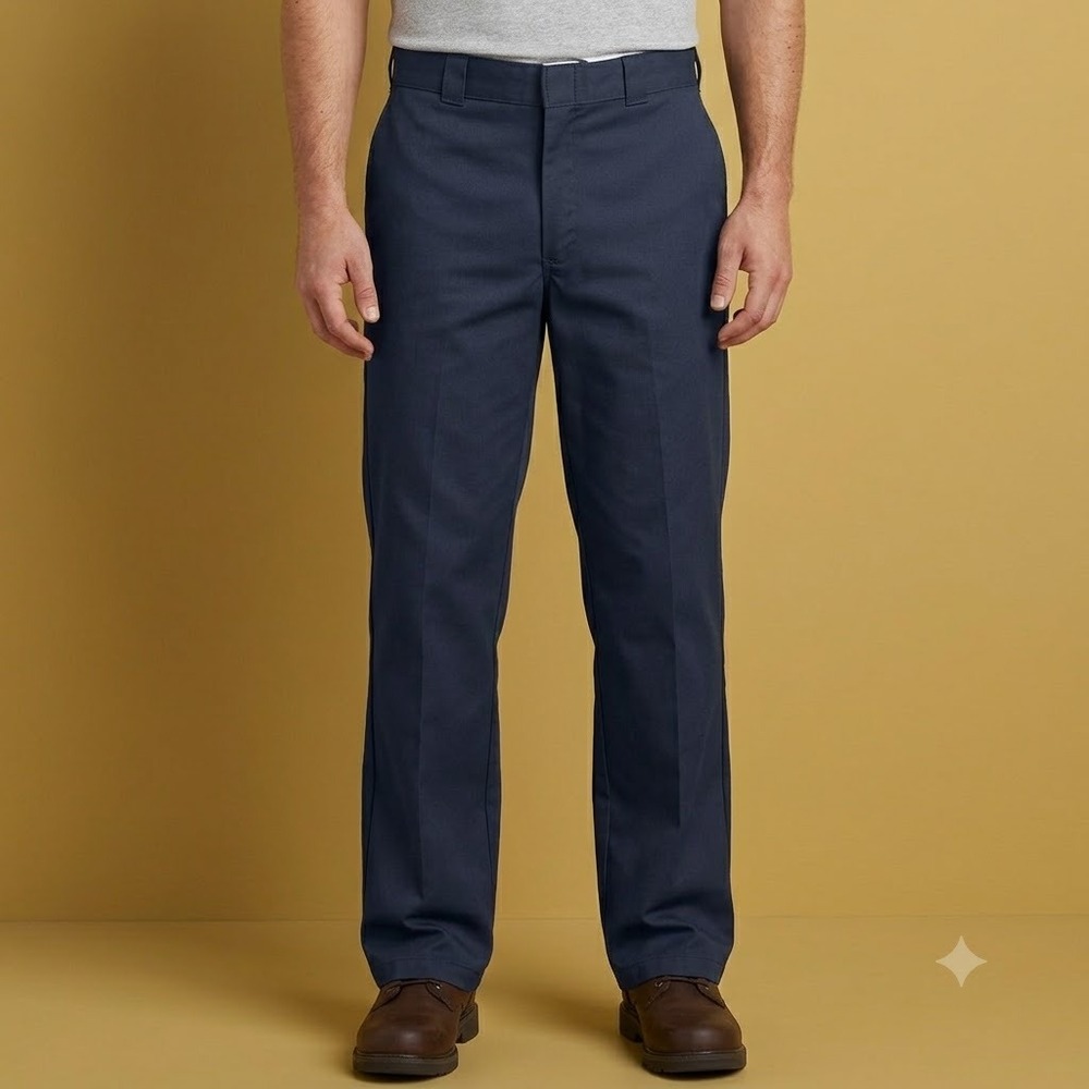 Dickies 874 Men's 36x32 Navy Blue Original Fit Straight Leg Work Pants